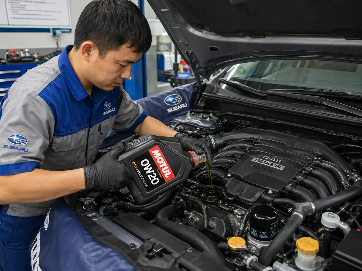Bảo dưỡng Subaru đúng chuẩn tại đại lý chính hãng