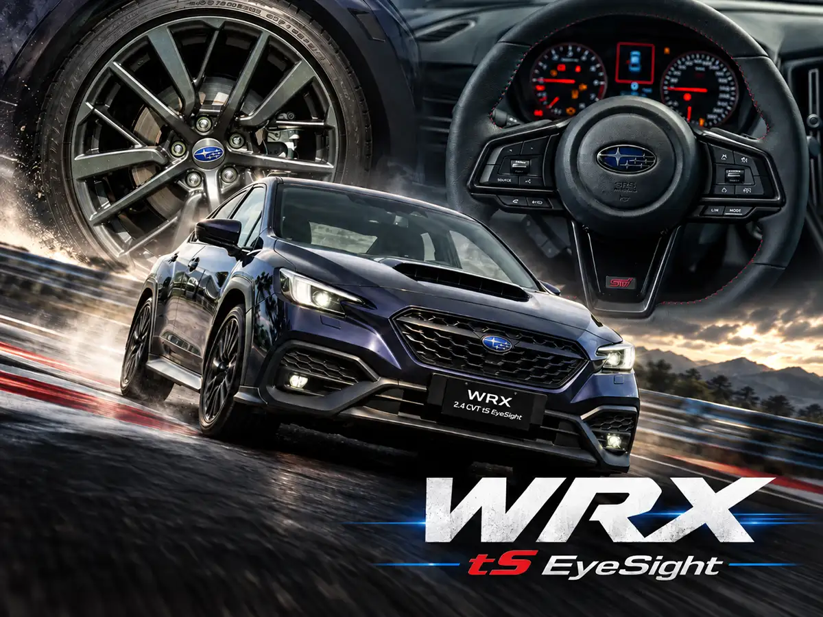 Subaru WRX 2.4 CVT tS EyeSight tại Subaru Đà Nẵng