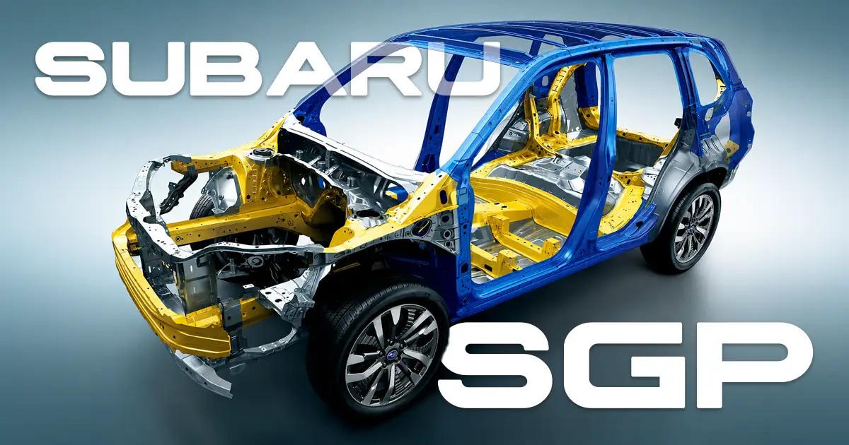 Khung gầm Subaru Global Platform SGP nền tảng an toàn và vận hành vượt trội