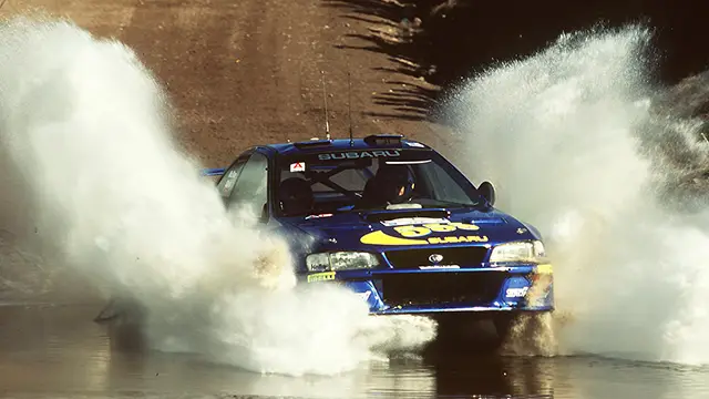 STI bước vào World Rally Championship năm 1990