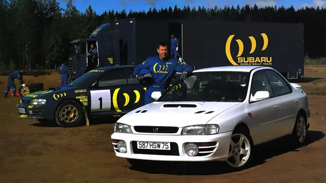 Subaru STI đạt đỉnh cao WRC năm 1995