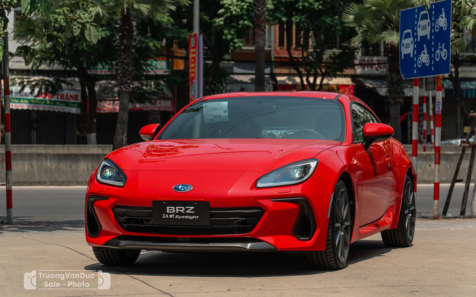 Thiết kế ngoại thất Subaru BRZ coupe thể thao 2 cửa