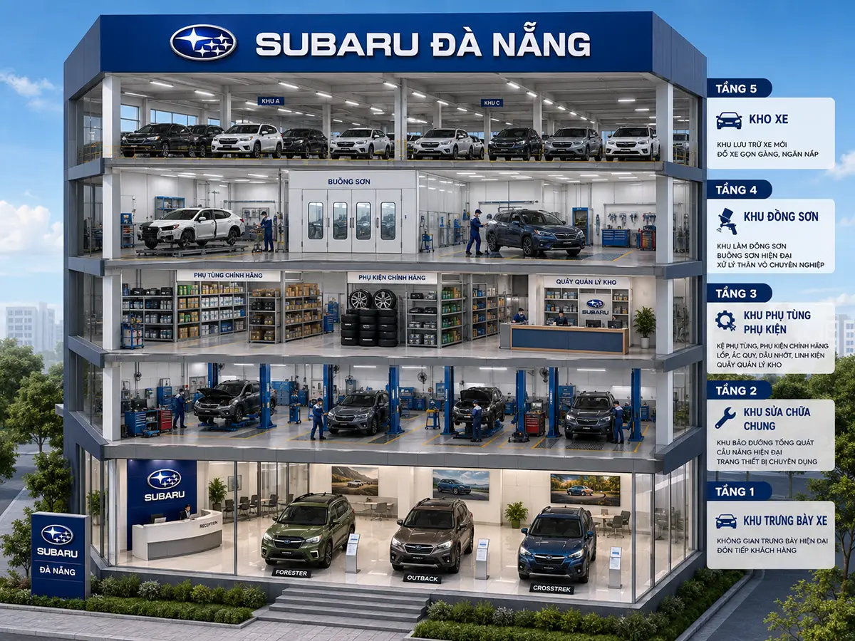 Subaru Đà Nẵng 779 Nguyễn Hữu Thọ