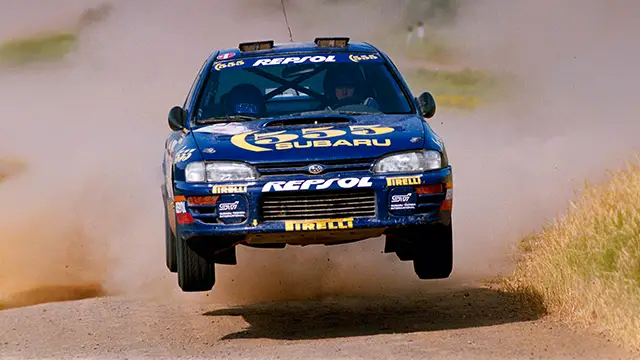 Subaru Impreza tham gia Giải vô địch Rally thế giới WRC năm 1993