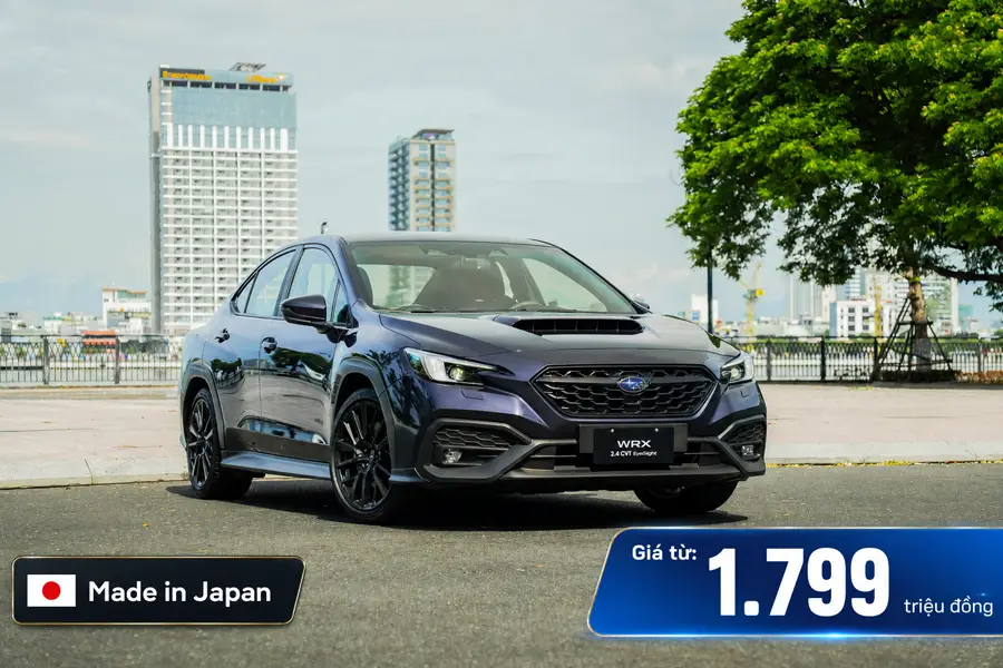 Subaru WRX chính hãng tại Đà Nẵng