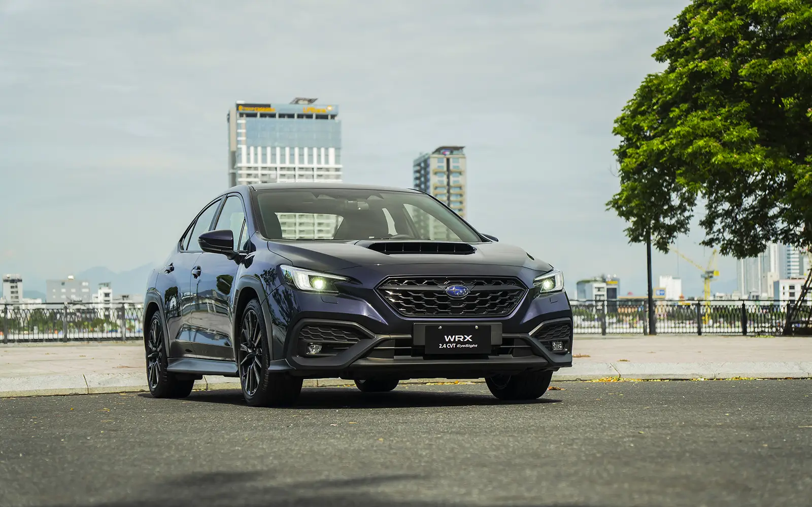 Thiết kế ngoại thất Subaru WRX sedan hiệu năng cao