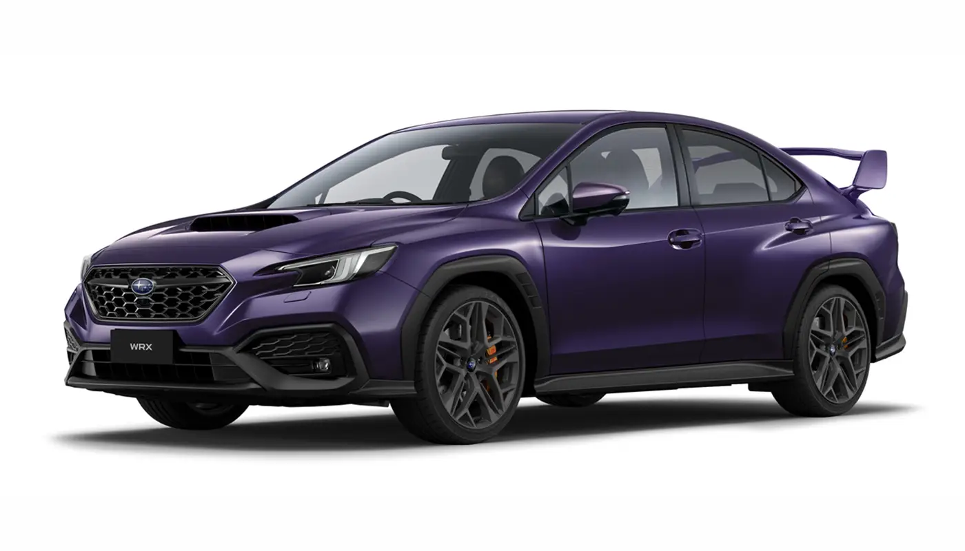 Subaru WRX màu Tím Than Ngọc Trai