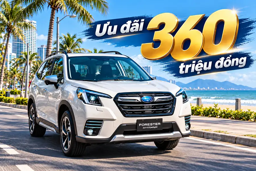 Subaru Forester 2.0i-S EyeSight nhập Thái Lan
